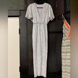 Stunning silver long dress